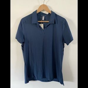 NWT adidas navy women’s golf top
